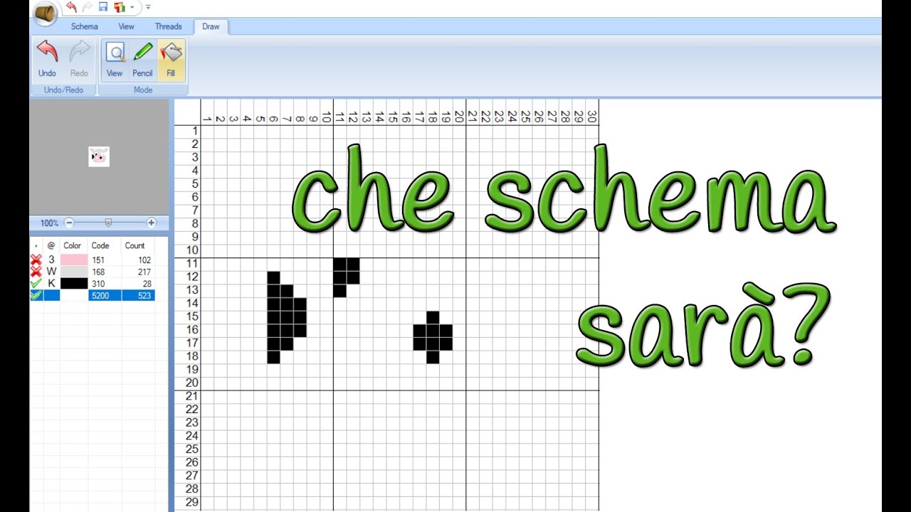 Schema punto croce