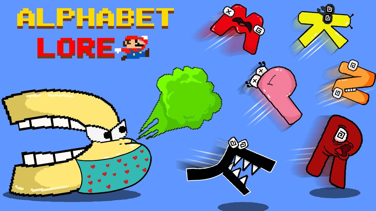 Alphabet Lore (A - Z...) But Fixing Letters - If Alphabet Lore FART too much #5 | GM Animation