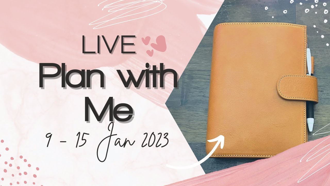 LIVE PLAN WITH ME | 9-15 January | Moterm Personal Veg Tan Planner