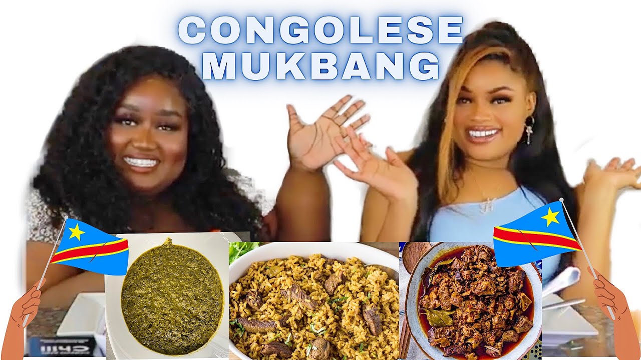 CONVO & CHILL // CONGOLESE MUKBANG  ft @HozianeMwajuma