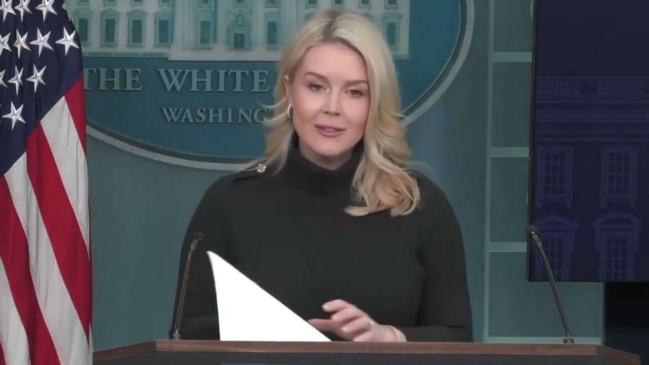 Leavitt fires back: 'It was former president Barack Hussein Obama who awarded a medal to Mr. Homan'