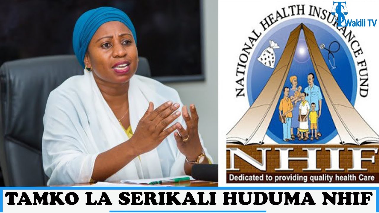 Waziri Ummy akitoa Tamko Hospitali zilizositisha huduma za bima za NHIF