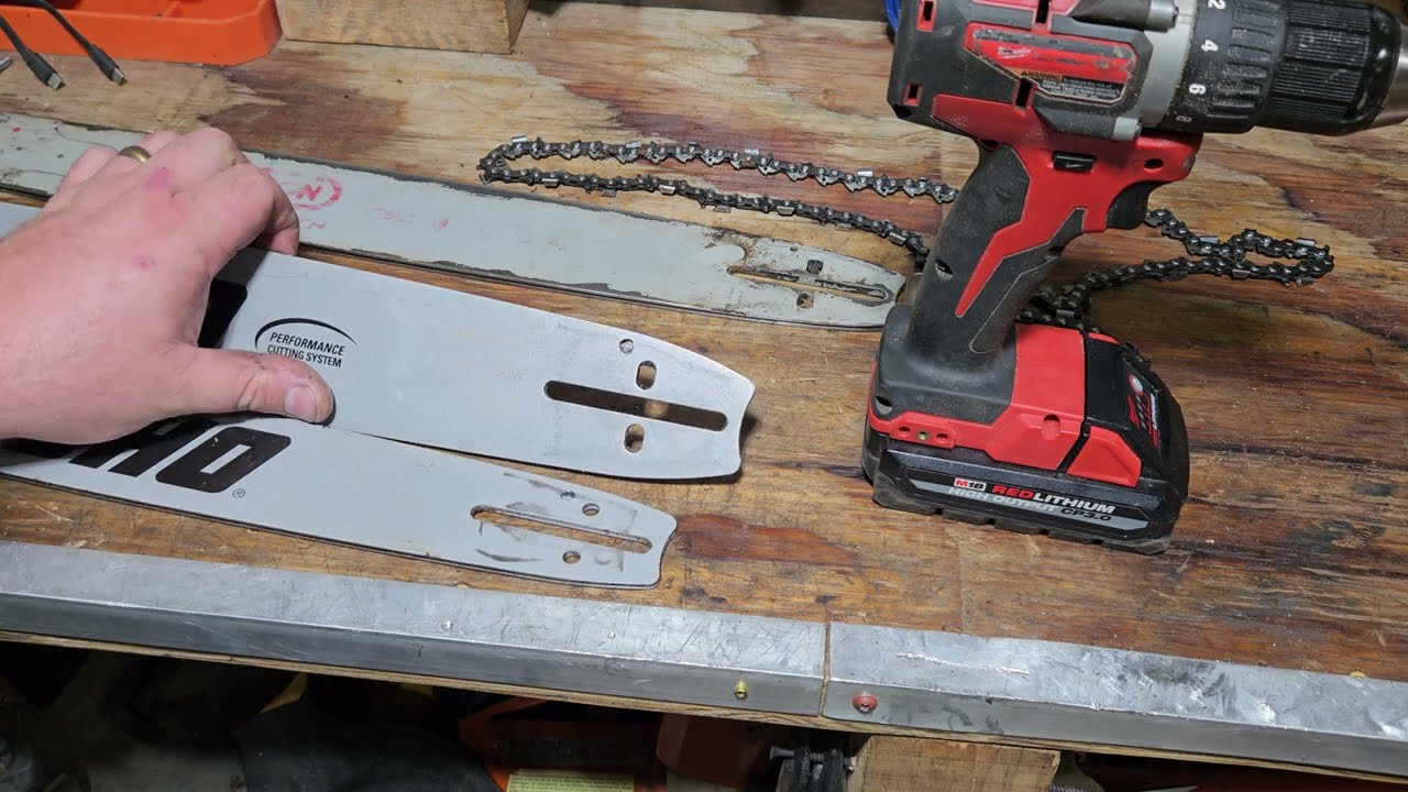 Chainsaw Bar upgrade that is a must. #echo #stihl