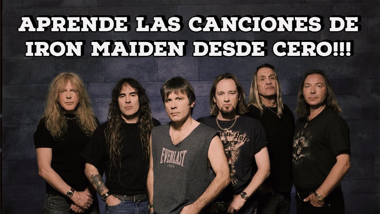 Cómo EMPEZAR a tocar canciones de IRON MAIDEN!
