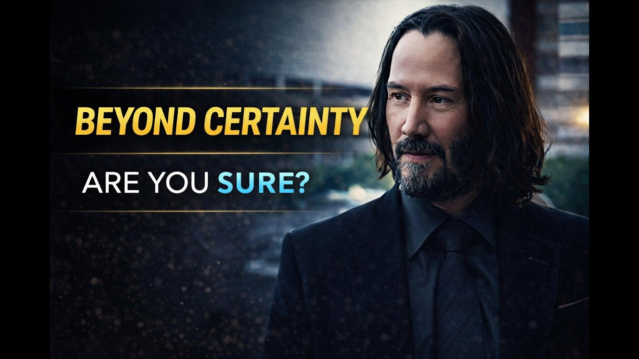 Keanu Reeves Quotes Seeing Beyond Your Own Certainty (4K) | Wisdom Around Us