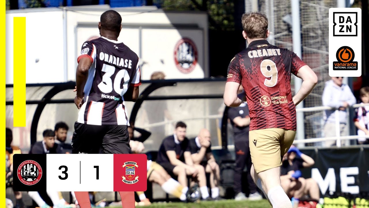 Maidenhead United 3-1 Tamworth | National League HIGHLIGHTS