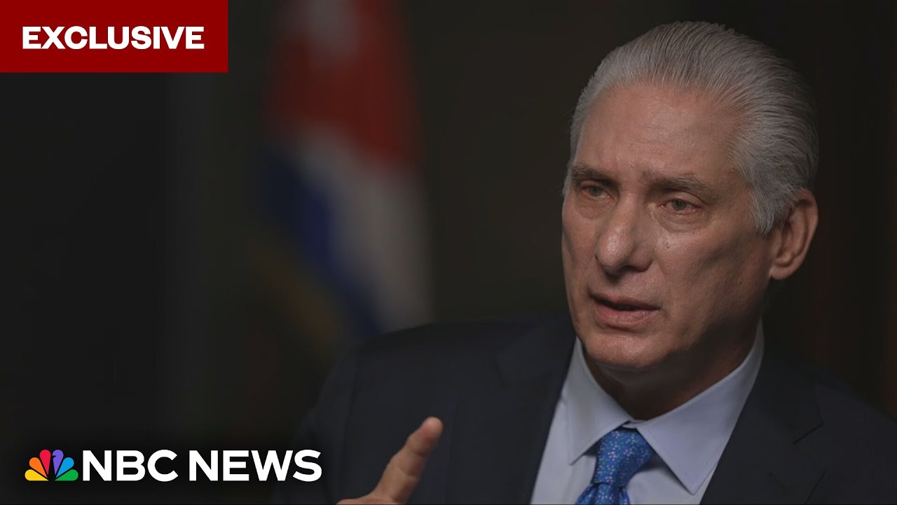 Exclusive: Cuban president reacts to Trump admin&rsquo;s call for him to step down