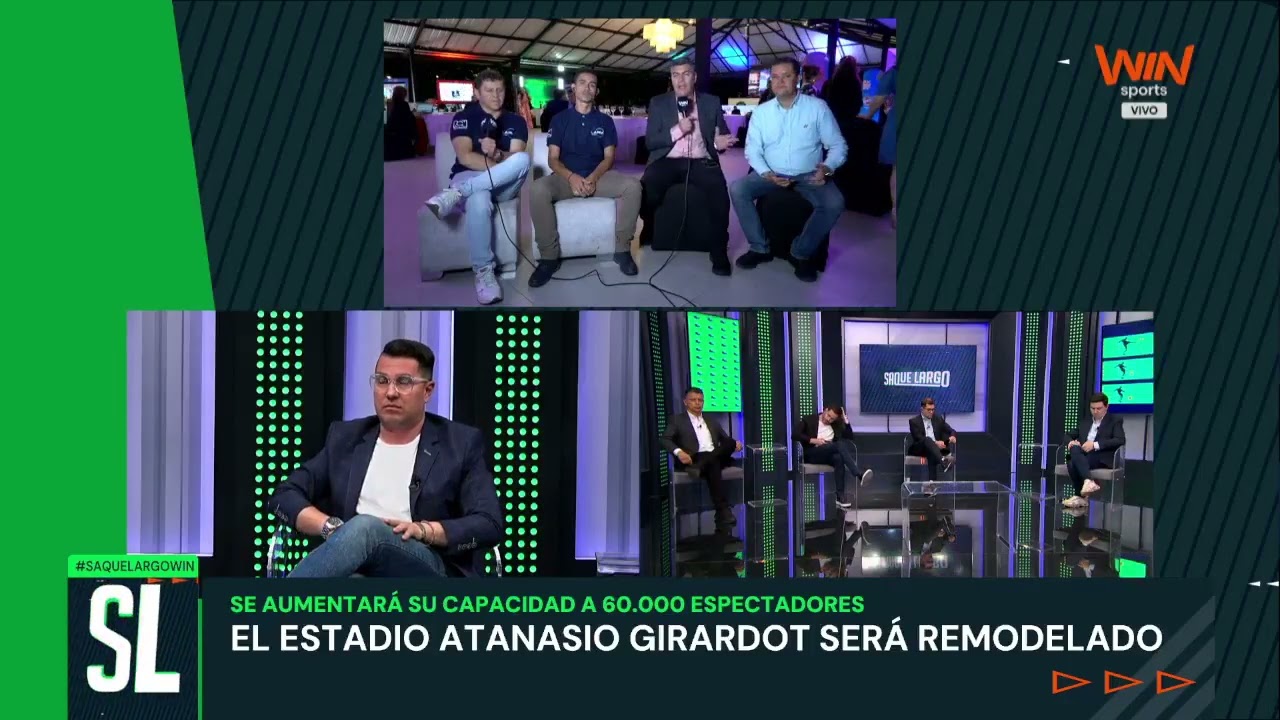 ¡Hablamos de la remodelación que se va a realizar en el Estadio Atanasio Girardot de Medellín! 🔥🇨🇴⚽