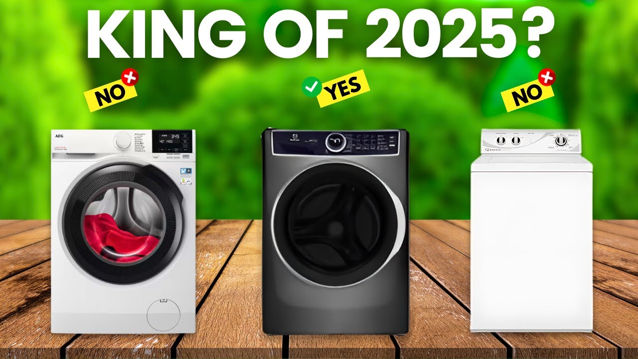 6 Best Front Load Washing Machines 2025 (LG vs Samsung vs Electrolux)