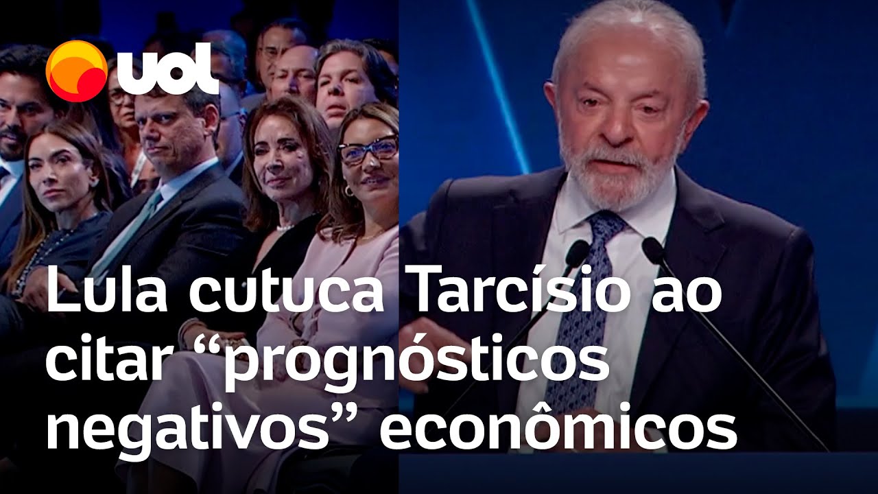 Lula cutuca Tarc&iacute;sio ao citar dados da economia e diz que Trump deu presente de anivers&aacute;rio a Moraes