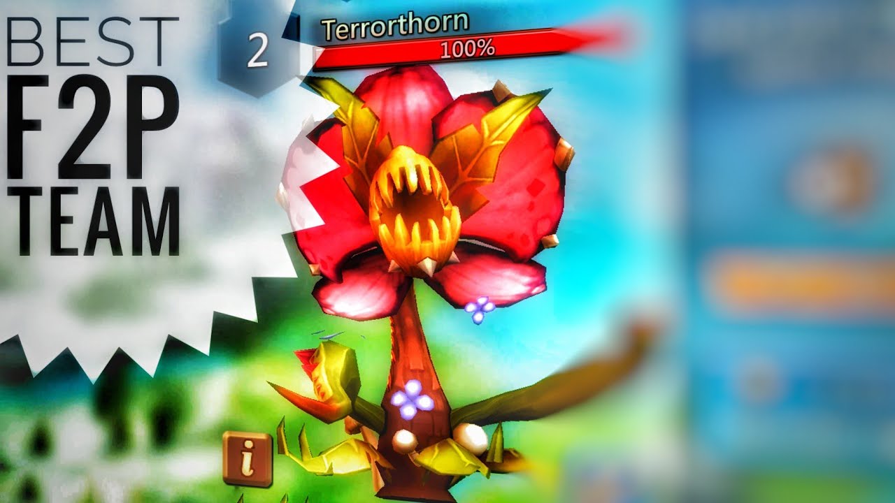 Lords Mobile - Best F2P TerrorThorn Monster Hunting Team