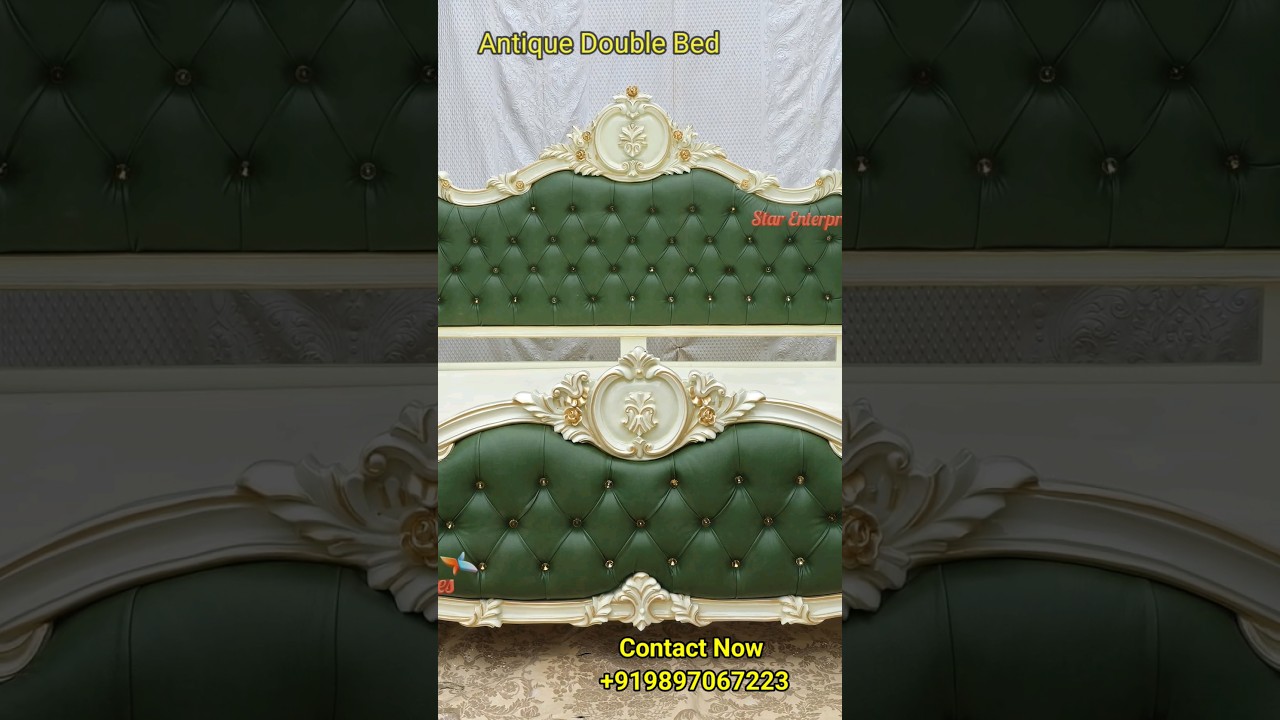 Antique Carved Bed By Star Enterprises  #Luxurybed #classicalbed #Saharanpur