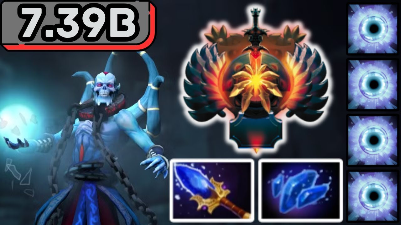 IMMORTAL LICH Hard Support Gameplay Patch 7.39b - Dota 2 Support