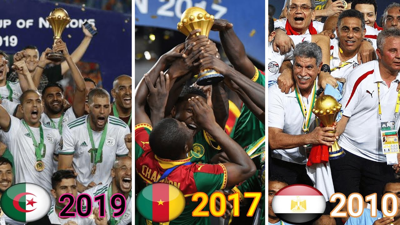 جميع المنتخبات الفائزة بكأس أمم افريقيا من سنة 1957 إلى 2019 | Africa Cup of Nations |