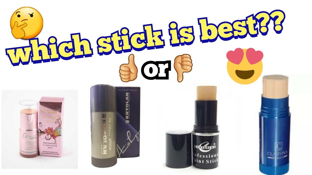 kryolan christine clazona glamorous face Which TV paint stick to buy?