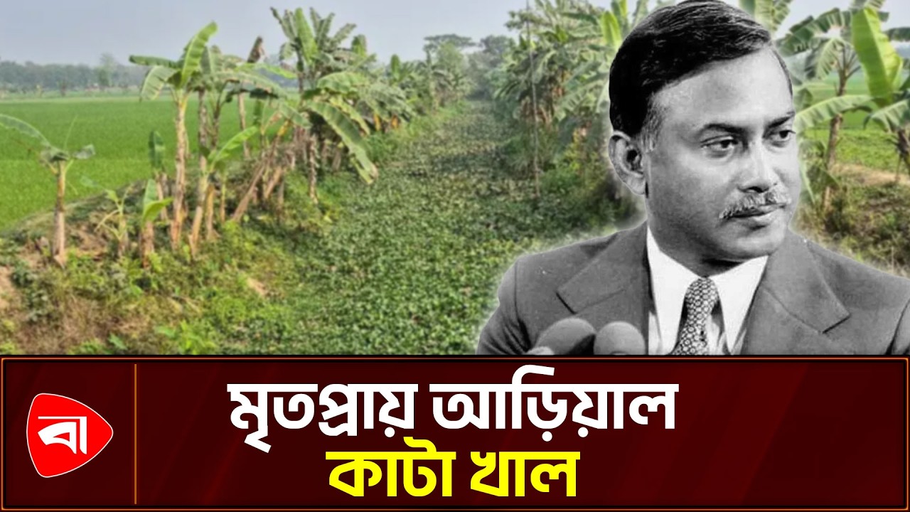 অস্তিত্ব সংকটে জিয়াউর রহেমানের স্মৃতিবিড়জিত  ‘আড়িয়াল কাটা খাল’ | Gazipur | Protidiner Bangladesh