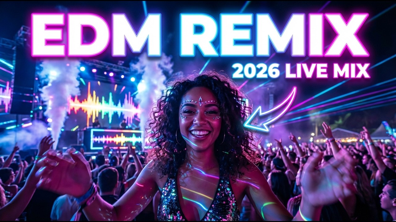 Best Music Party Mix 2026 | EDM Music Mix | EDM Remixes of Popular Songs | Nonstop Party Playlist