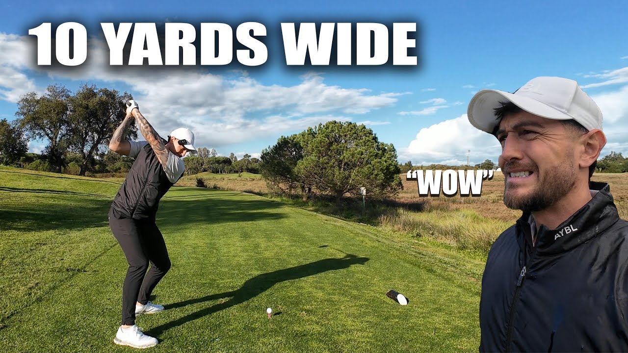 Playing The TIGHTEST Golf Course I've Ever Played!!!