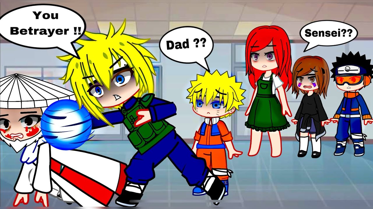 My Most Popular Naruto Gacha Club Mini Movies 2025 ✅ || Minato and Akatsuki