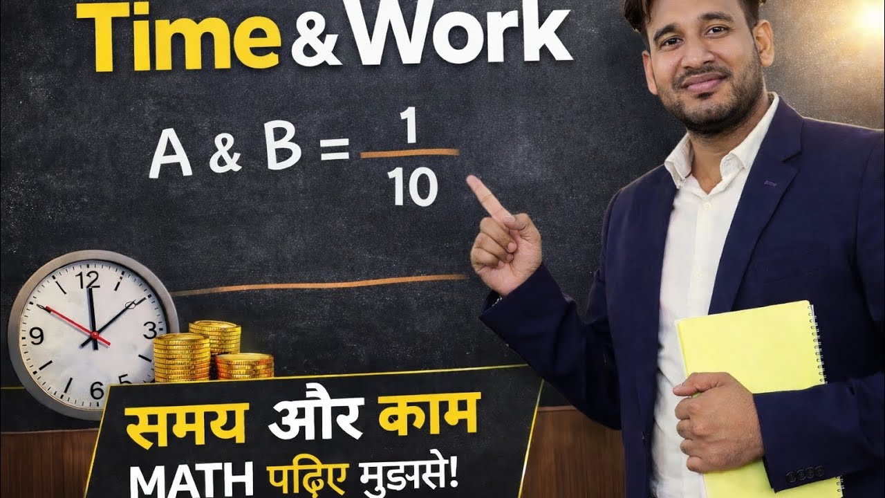 Part 2 Time and work BY Vijendra sir [Zero to hero batch]