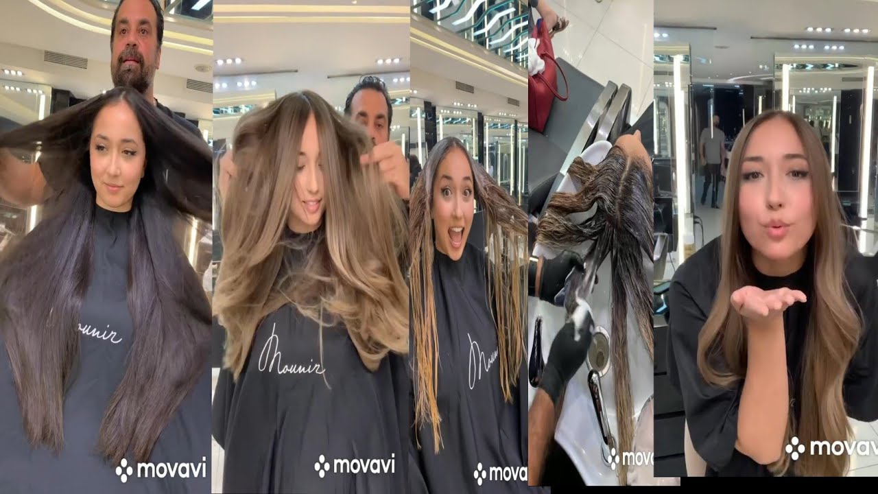 Hair transformation #by mounir #risingmounir #hairdesigner #worldisforhairdresser