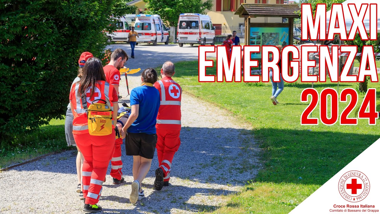 ESERCITAZIONE di MAXI-EMERGENZA - Croce Rossa Bassano