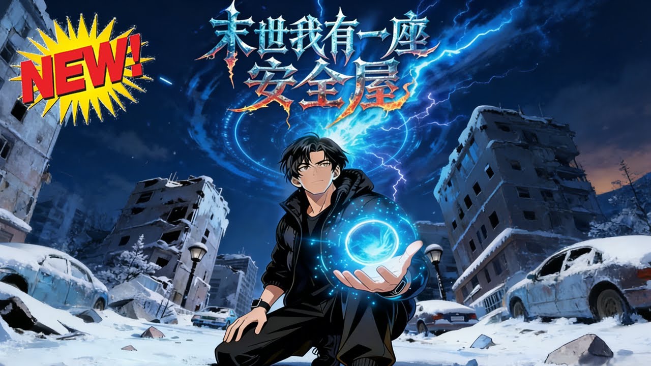 ⚡【新番速递】《末世我有一座安全屋》寒冰末世重生！张奕携惨痛记忆归来，获空间异能，疯狂囤货、打造堡垒，黑化躺赢封神！#重生 #系统 #逆袭 #爱看动漫