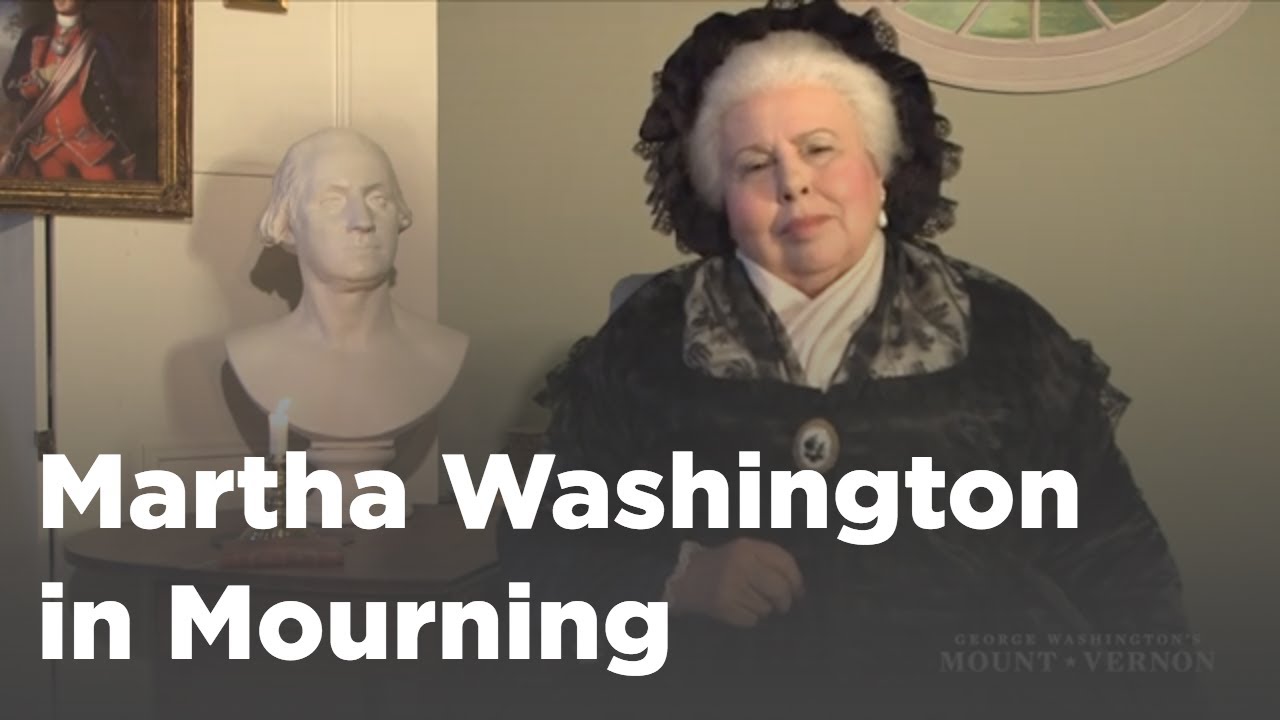 Martha Washington in Mourning