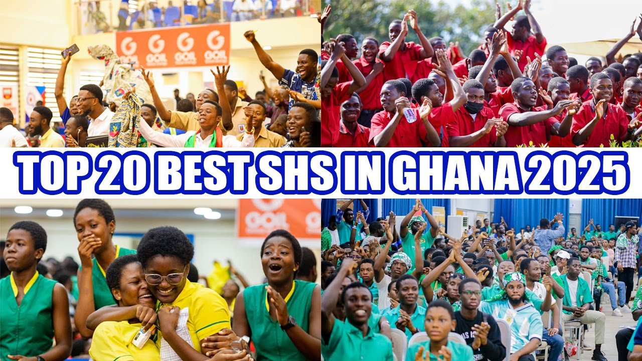 TOP 20 BEST SENIOR HIGH SCHOOLS (SHS) IN GHANA 2025  BASE ON NSMQ