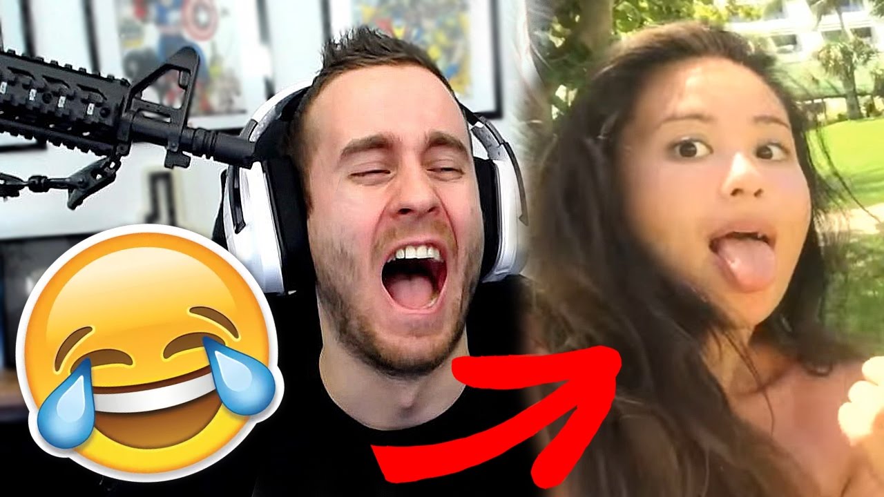 ESSAYEZ DE NE PAS RIRE SINON ELLE TIRE A LA M4 !