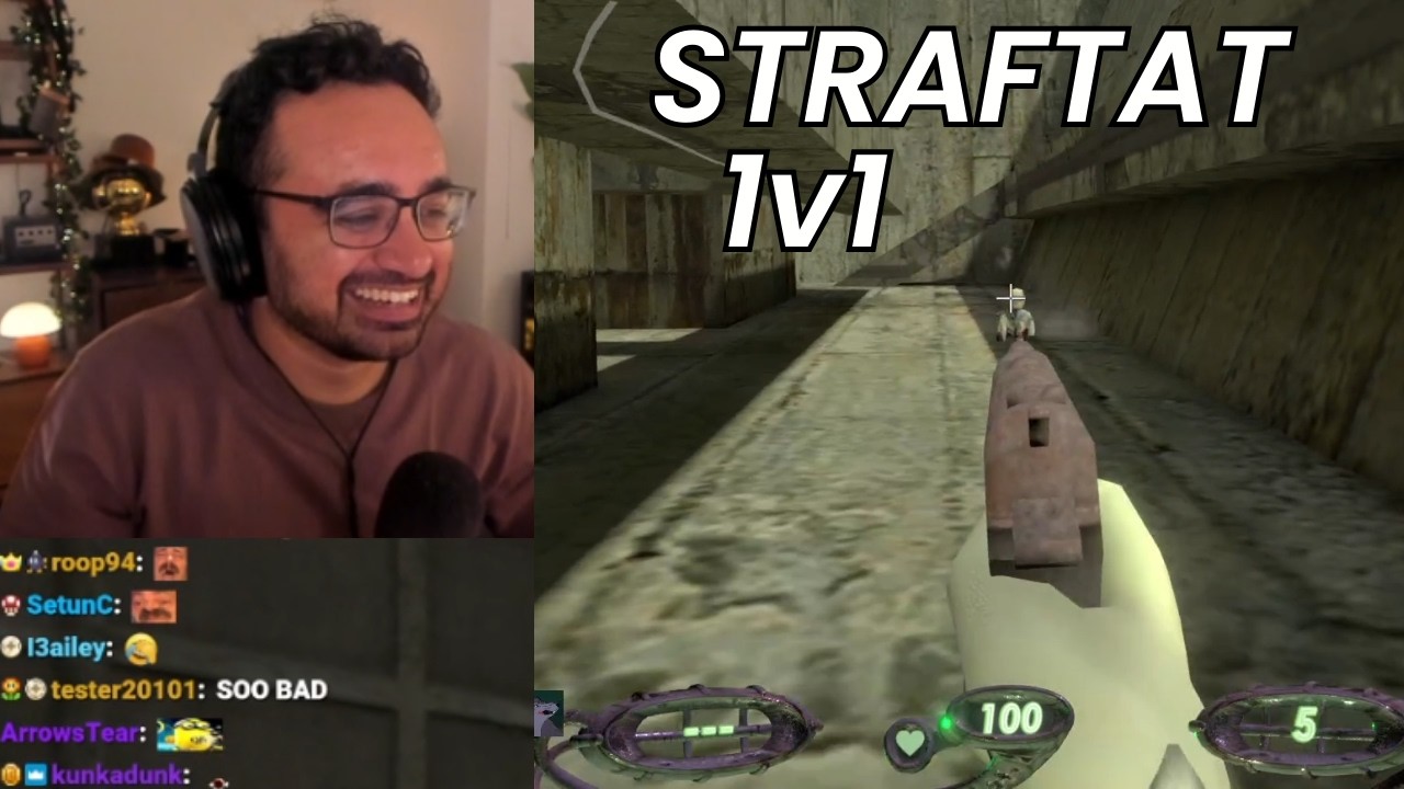 Does Squeex have better aim than his viewers? (STRAFTAT 1v1)