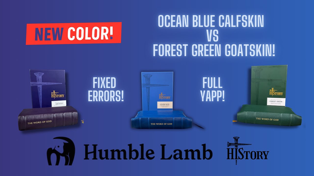 Humble Lamb HIStory Bible Gets a Bold New Look - Super Full Yapp!