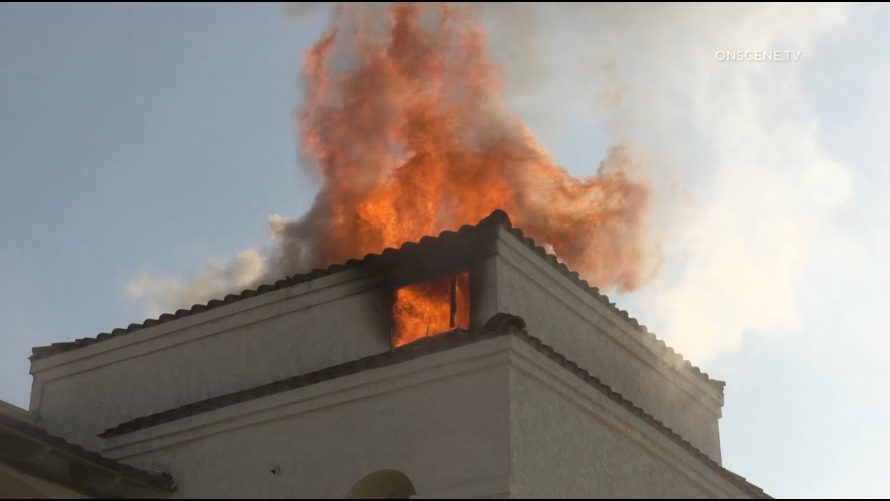 Elevator Shaft Catches Fire In 2 Alarm Fire | National City