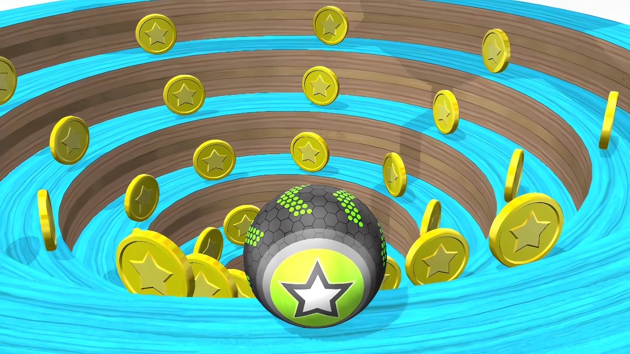 Going Balls‏ - SpeedRun Gameplay Level 9522- 9525