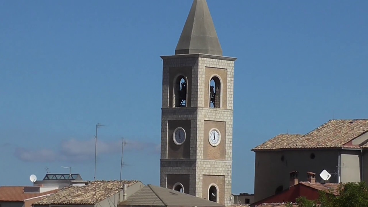 Campane della Chiesa della Madonna del Carmine in Tornareccio (CH) - Ripresa Notturna (01) v.075