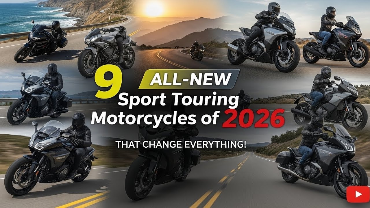 9 ALL-NEW Sport Touring Motorcycles of 2026 That Change Everything!