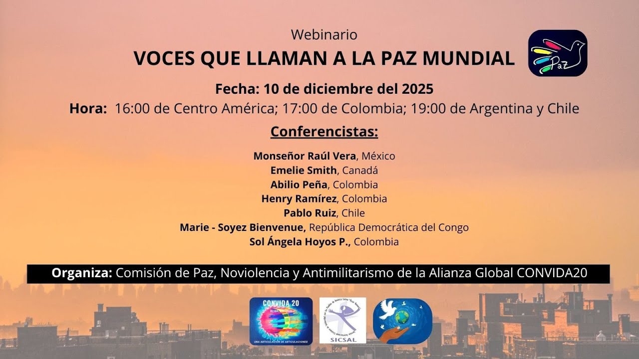 VOCES QUE LLAMAN A LA PAZ MUNDIAL!!