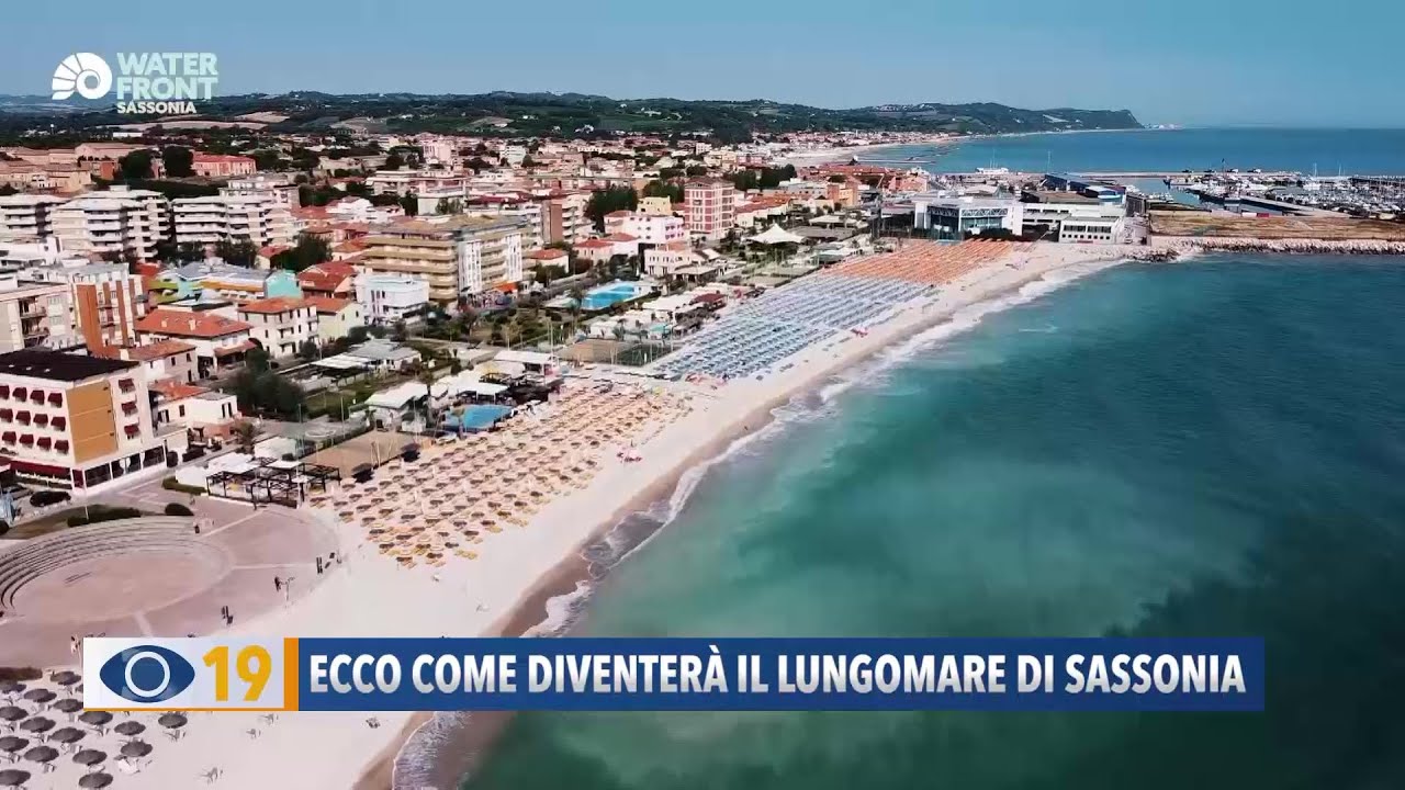 Ecco come diventerà il lungomare di Sassonia a Fano