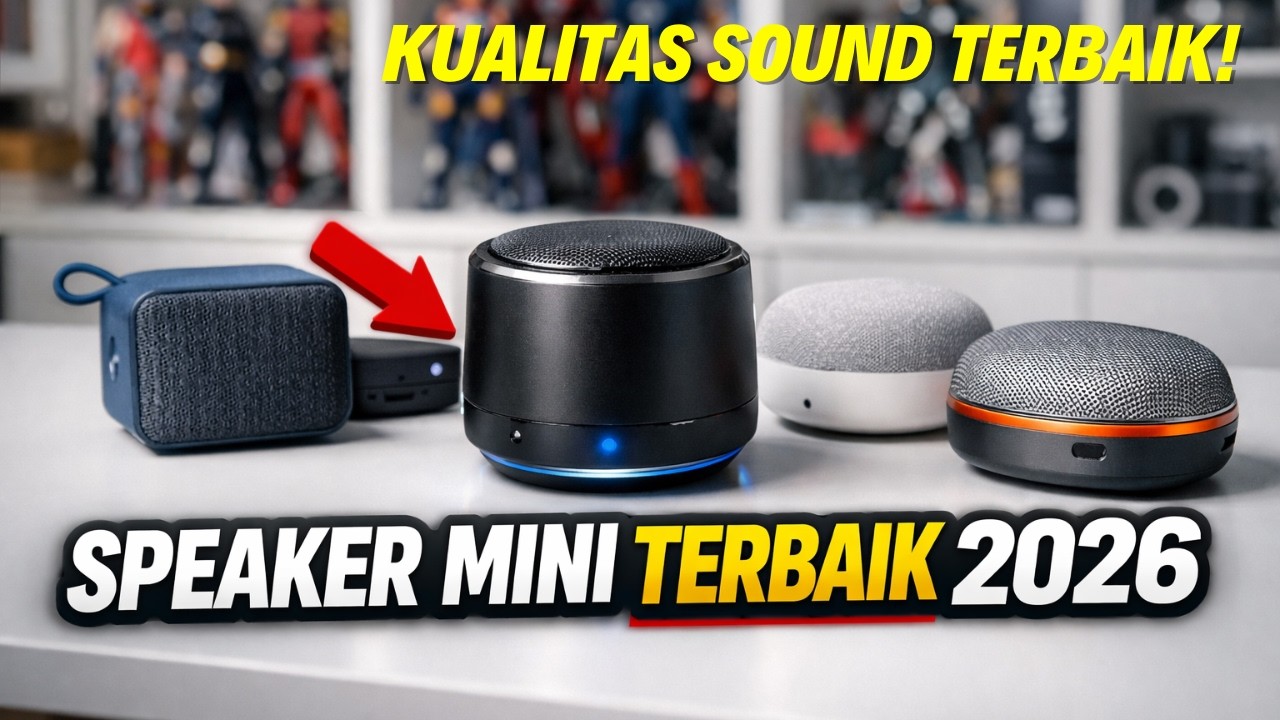 7 SPEAKER BLUETOOTH MINI PORTABLE TERBAIK 2025: Dari Murah Sampai Outdoor Extreme!