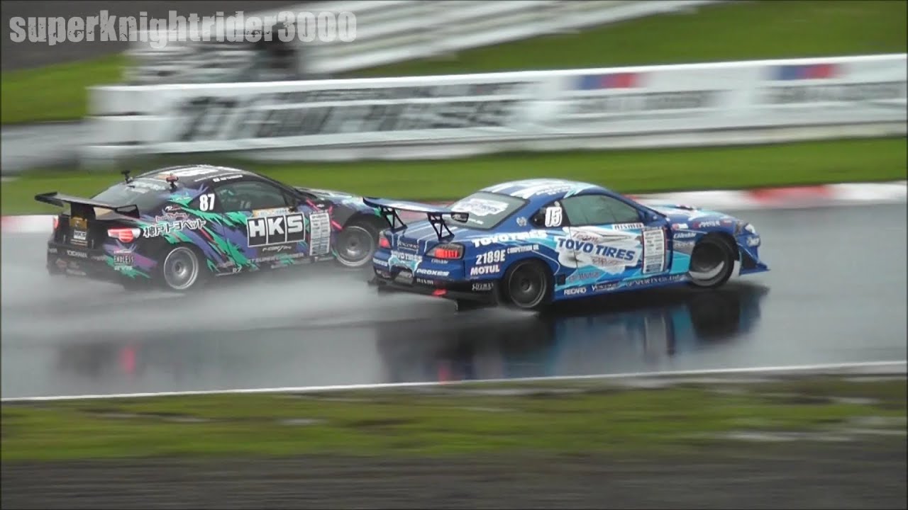 D1GP2012 Rd.3 オートポリス 追走3位決定戦 谷口選手vs佐久間選手 2012.7.22