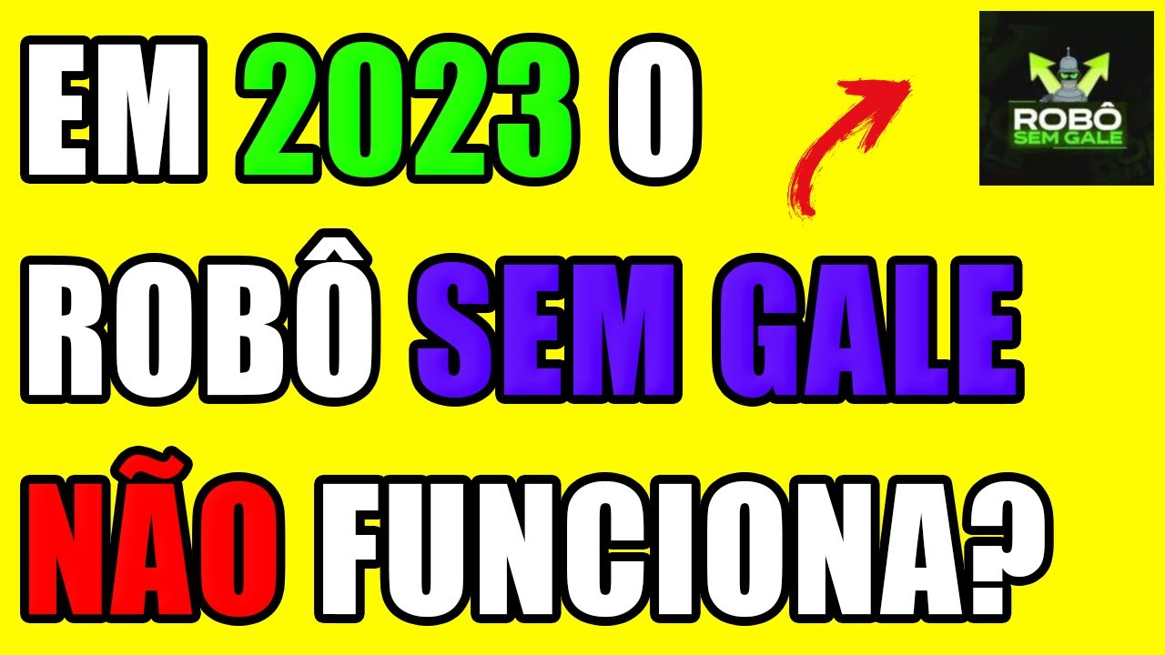 CUIDADO! Rob&ocirc; SEM GALE Funciona em 2023? ESSE &eacute; o MELHOR Rob&ocirc; da Blaze SEM GALE? [Entenda TUDO]