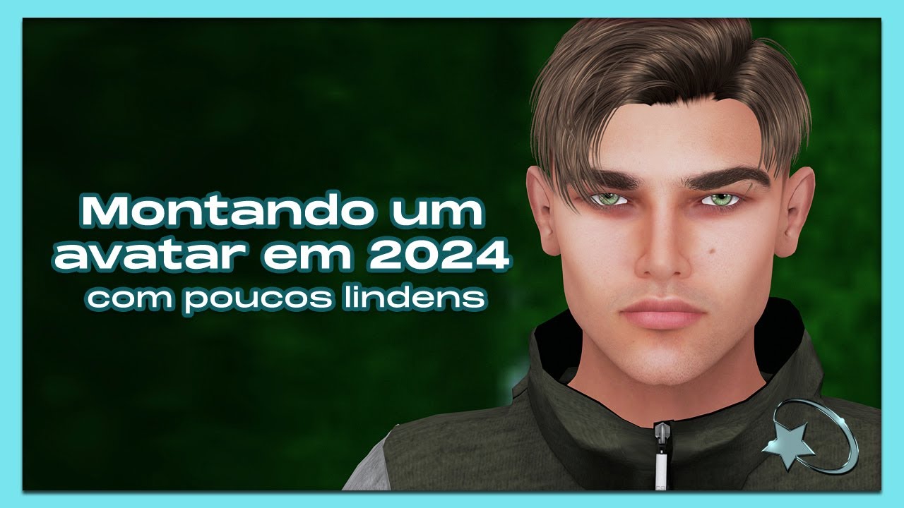 Fazendo um Avatar Masculino com 3L$ em 2024 / Second Life