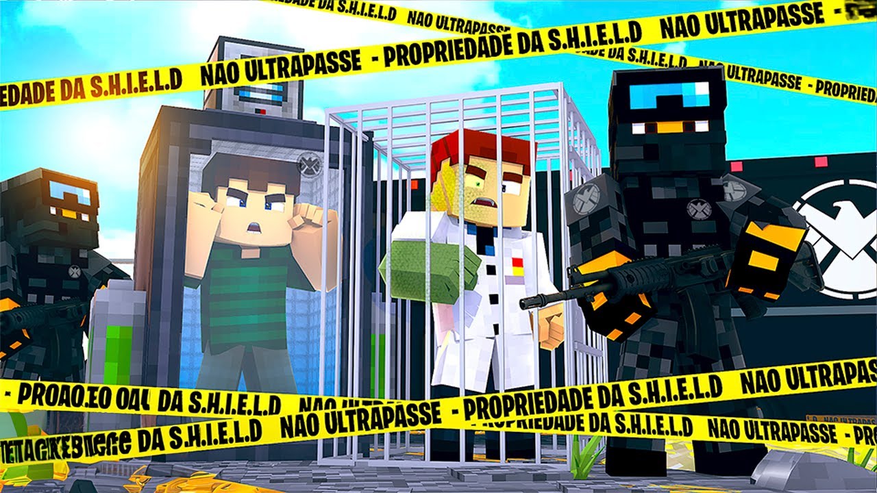 Minecraft: MENINO ARANHA - HOMEM AREIA E LAGARTO FORAM PRESOS #111