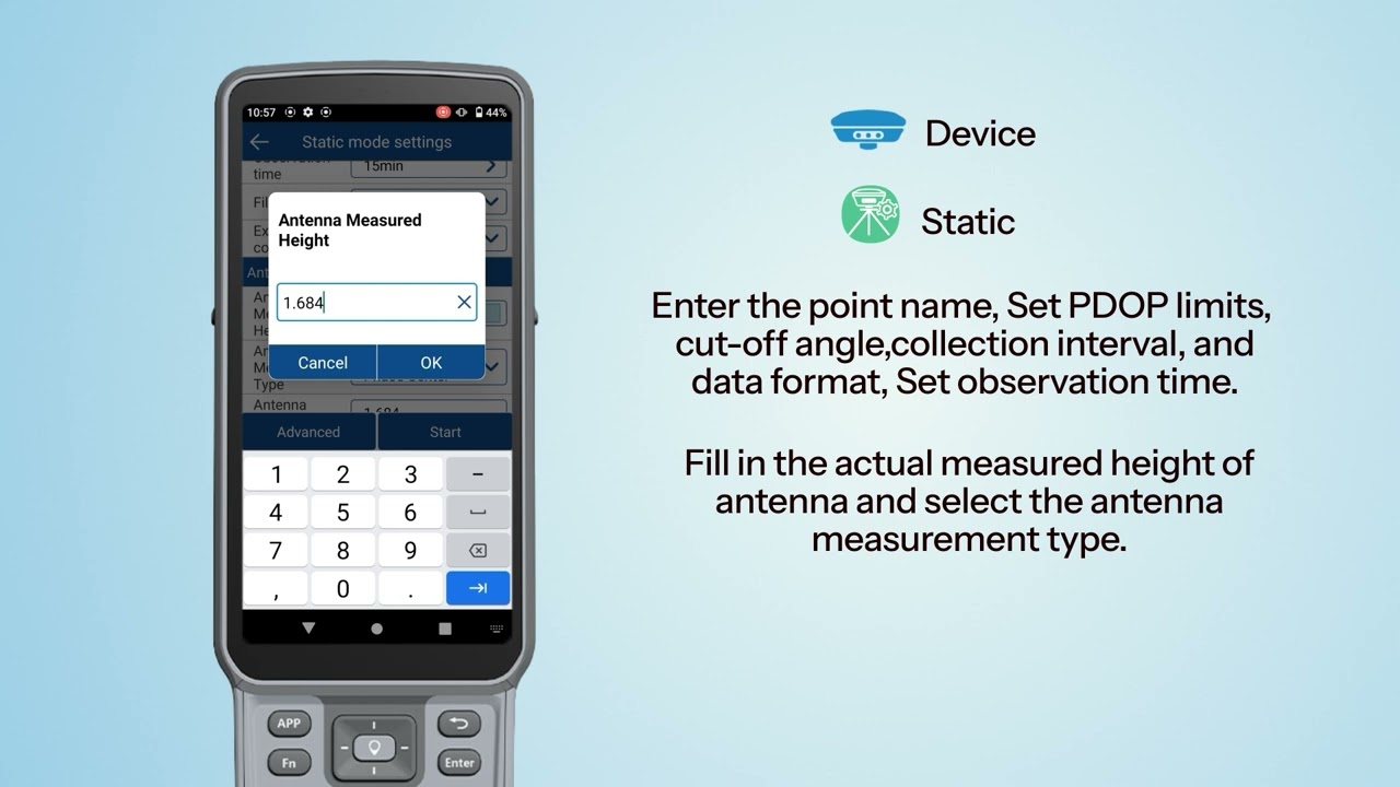 107 How to configure to Static in Tsurvey 2.0