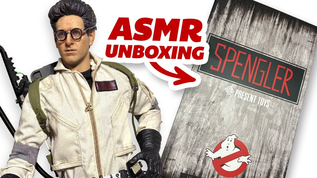 Ghostbusters - Egon Spengler - 1/6 Figure Present Toys - ASMR Unboxing/Review - Ghost Hunting Squad