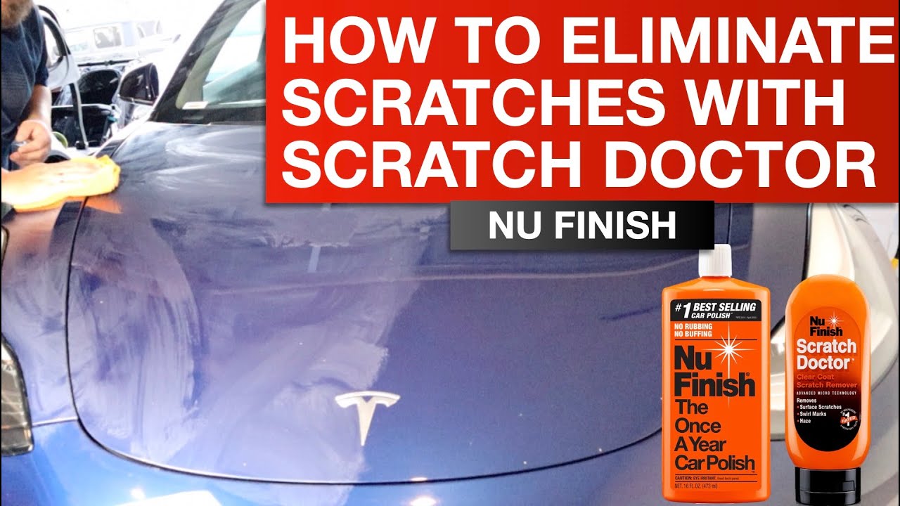 Nu Finish Scratch Dr. для удаления царапин и разводов
