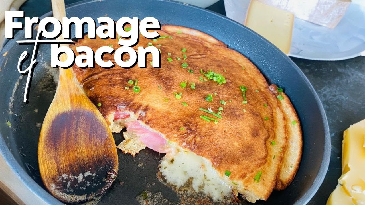 3 INGREDIENTS pour ce PANCAKE GEANT rapide à faire