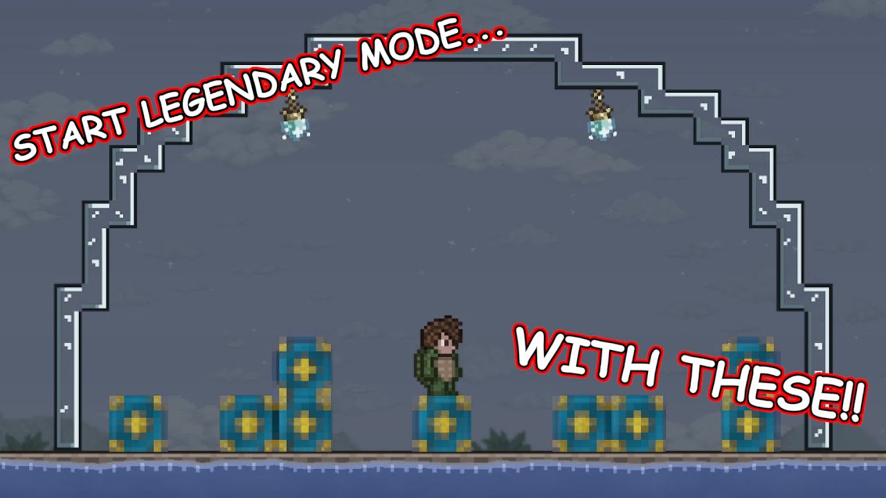 The BEST thing to get when starting Legendary Mode! (Terraria 1.4.4)