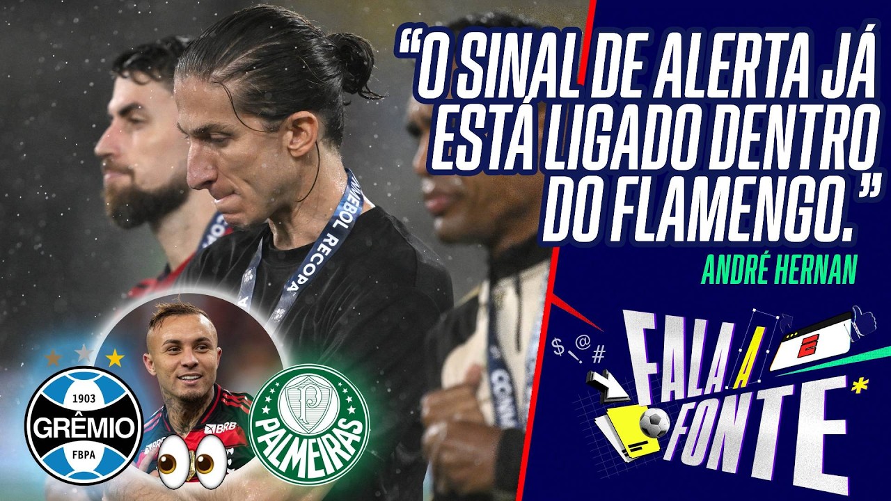 FILIPE LUÍS CORRE RISCO NO FLAMENGO? CEBOLINHA DE SAÍDA E MAIS: BASTIDORES APÓS VICE NA RECOPA