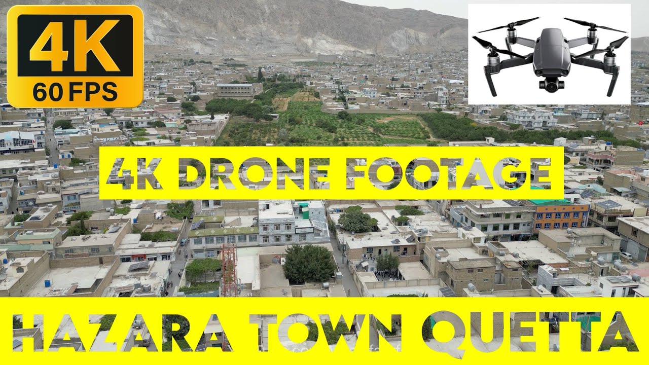 Breathtaking 4K Drone Footage: Brewery Hazara Town Quetta Pakistan